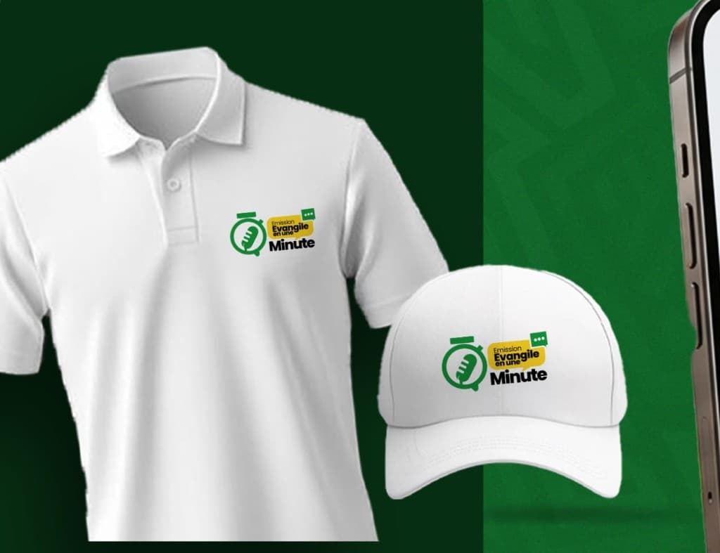 Identité de marque — polo et casquette